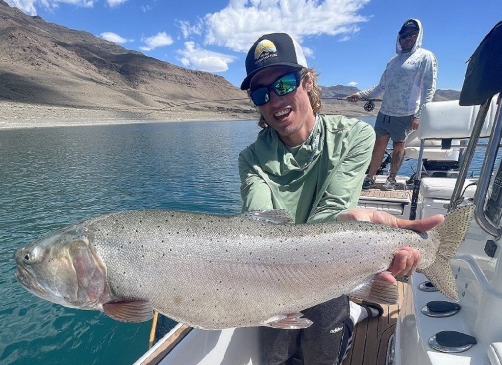Fishing Guide Pyramid Lake - Hans Grotewold Laceys Guide Service
