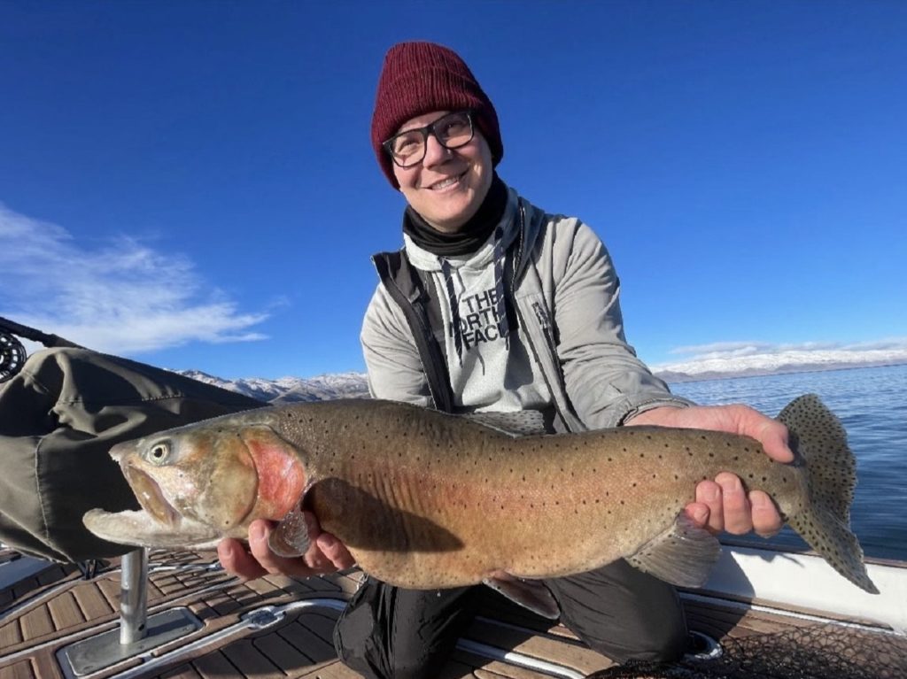 Why Fly Fishing Pyramid Lake in January can be Prime Time
