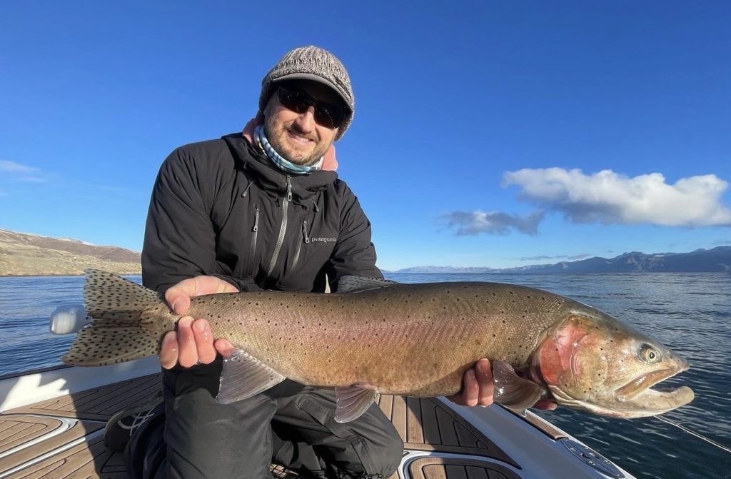 January Fly Fishing Pyramid Lake Lahontan Cutthroat Trout