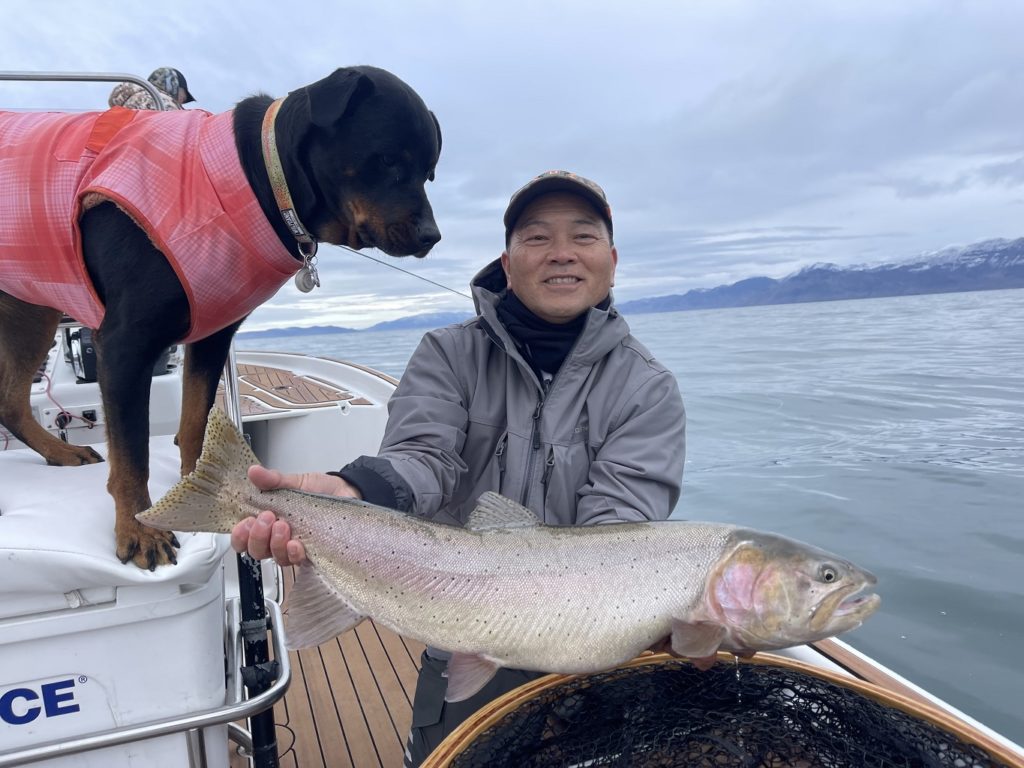 Pyramid Lake Fly Fishing Guide - February 2024 Lahontan Cutthroat Trout