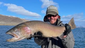 fly fishing guides Pyramid Lake - March 2024 Lahontan Cutthroat Trout