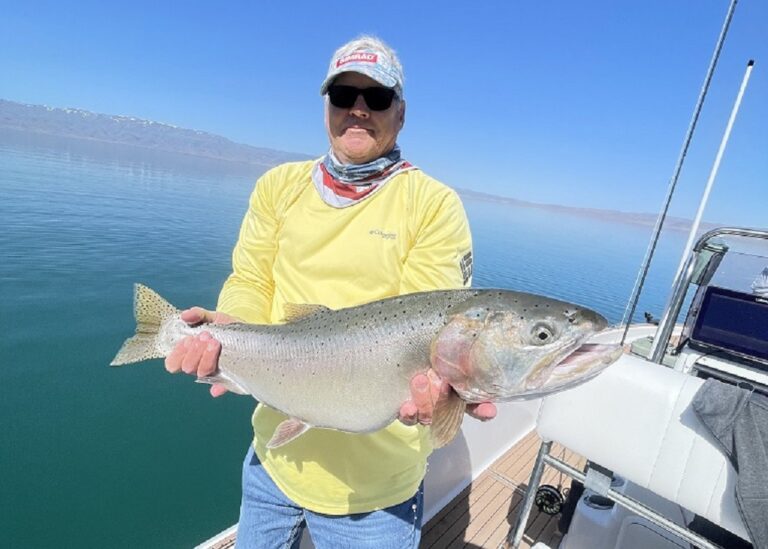 Pyramid Lake Fly Fishing Lahontan Cutthroat Trout May 2024