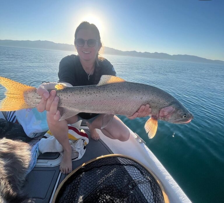 Fly Fishing Pyramid Lake June 2024 - Lahontan Cutthroat Trophy Trout