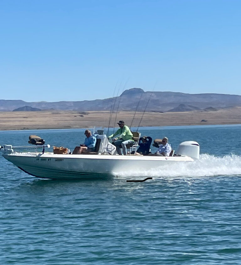 24 Foot Skeeter - Boat Lacey's Guide Service Pyramid Lake