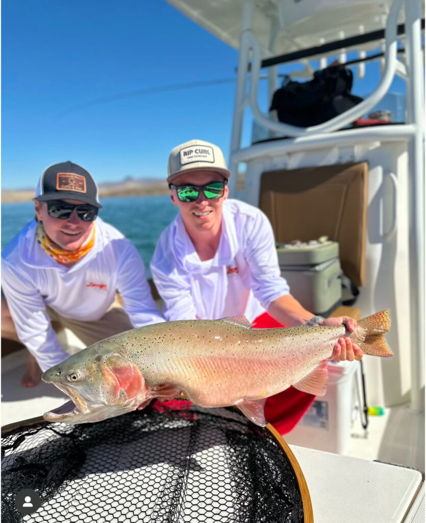 Pyramid Lake Fly Fishing - 20 Lbs Lahontan Cutthroat Trout October 2024