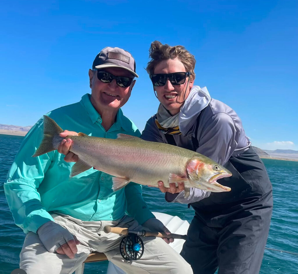 Pyramid Lake Fly Fishing October 2024 - Giant Lahontan Cutthroat Trout