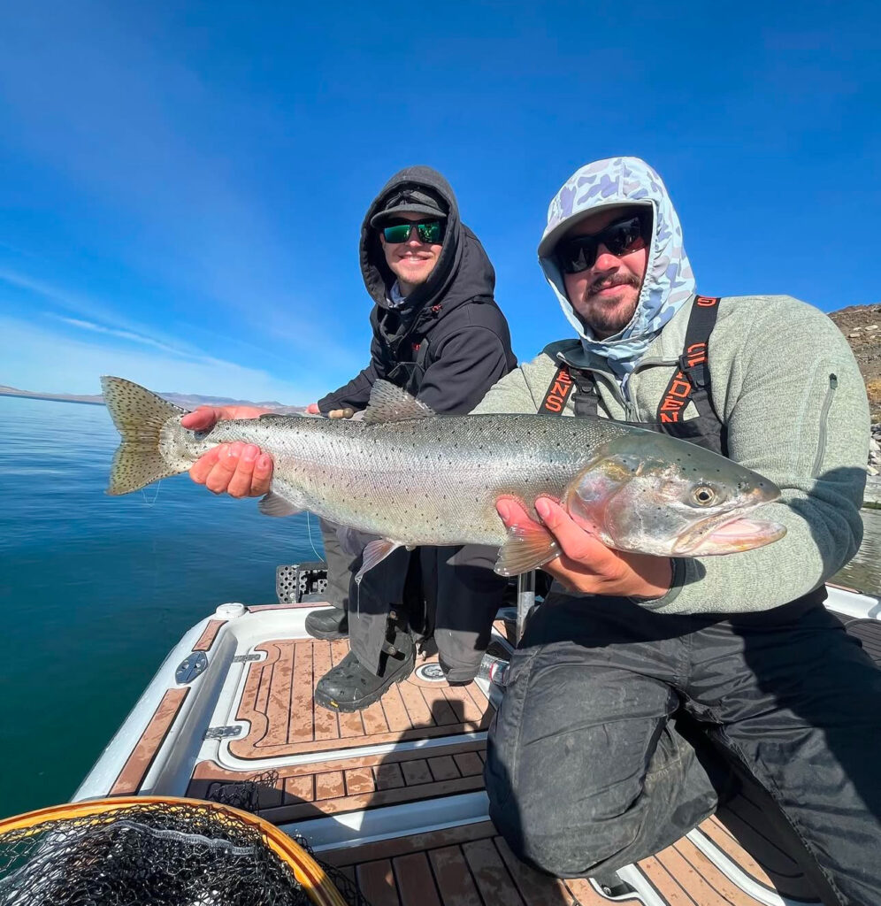 Fly Fishing Pyramid Lake November 2024 Lacey's Guide Service