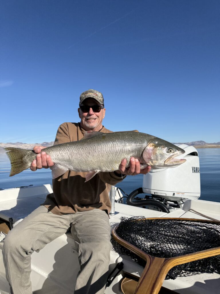 Pyramid Lake Fly Fishing December 2024