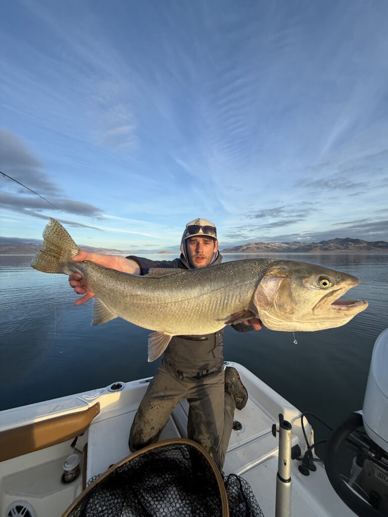 Fly Fishing Pyramid Lake January 2025