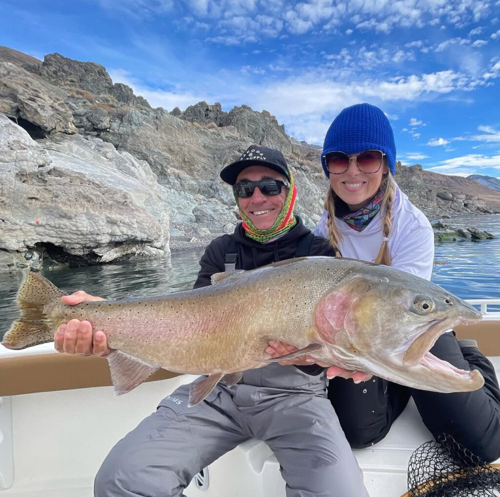 Pyramid Lake Fly Fishing November 2024