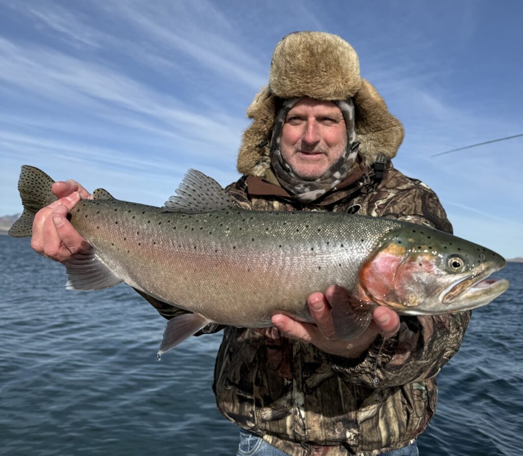 Fly Fishing Pyramid Lake Lahontan Cutthroat Trout