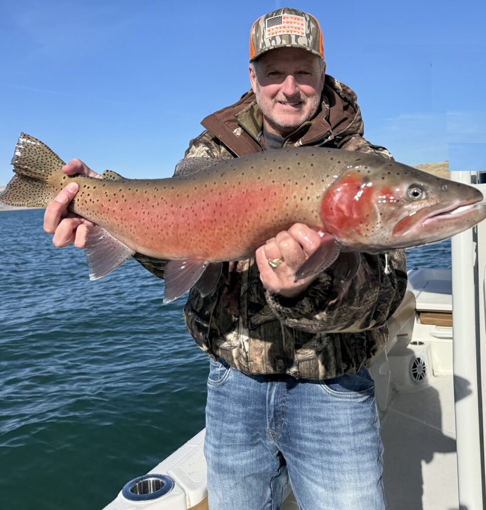 Pyramid Lake Fly fishing February 2025