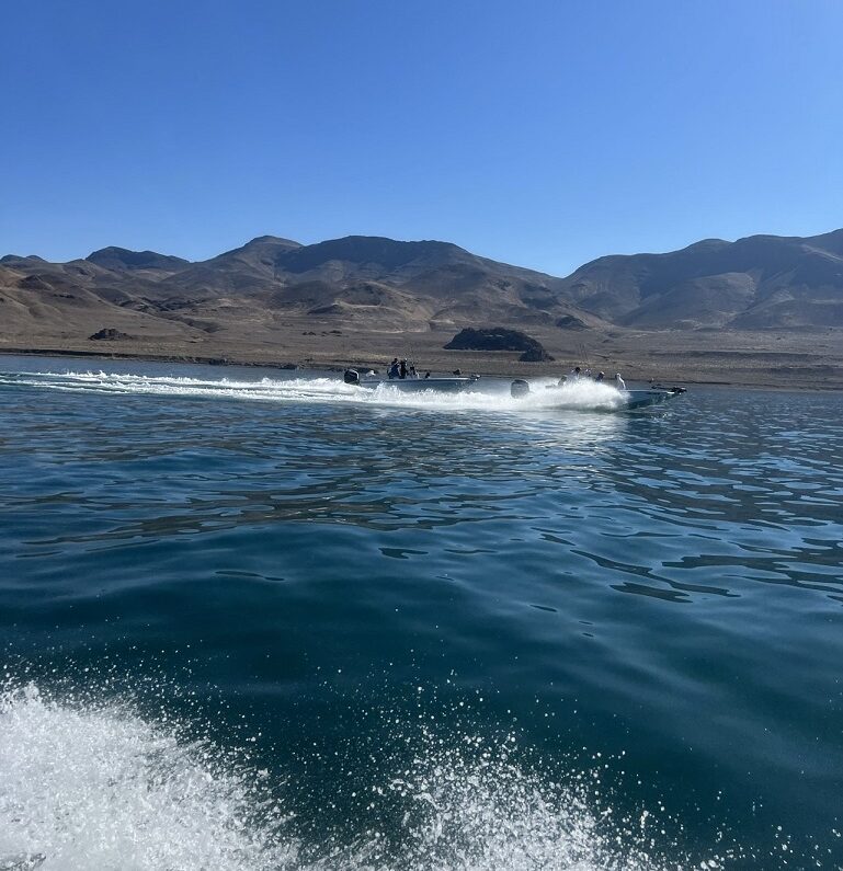 Pyramid Lake Fly Fishing Boat Charter Guide Service