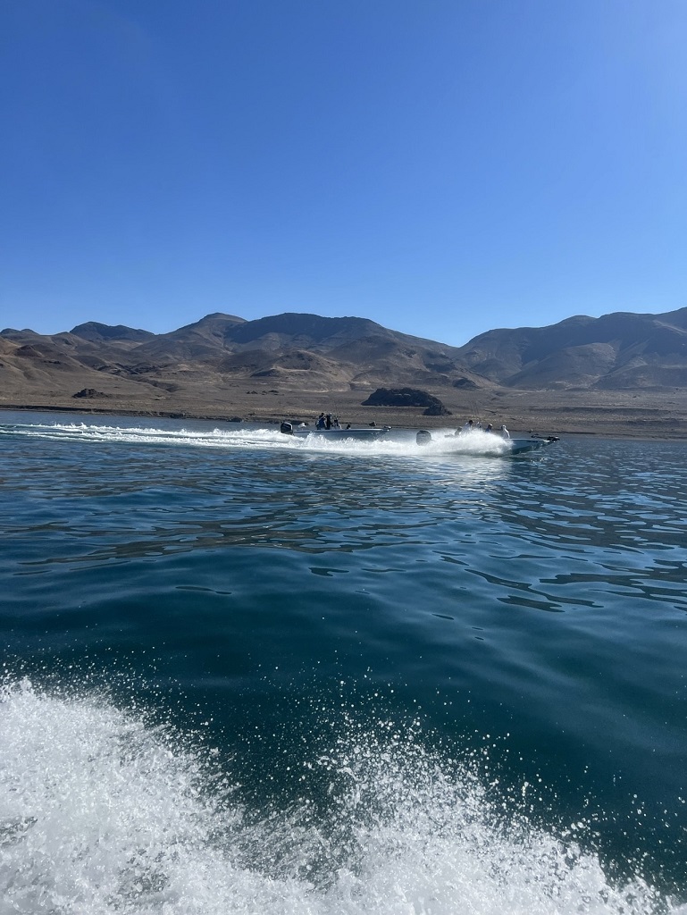 Pyramid Lake Fly Fishing Boat Charter Guide Service