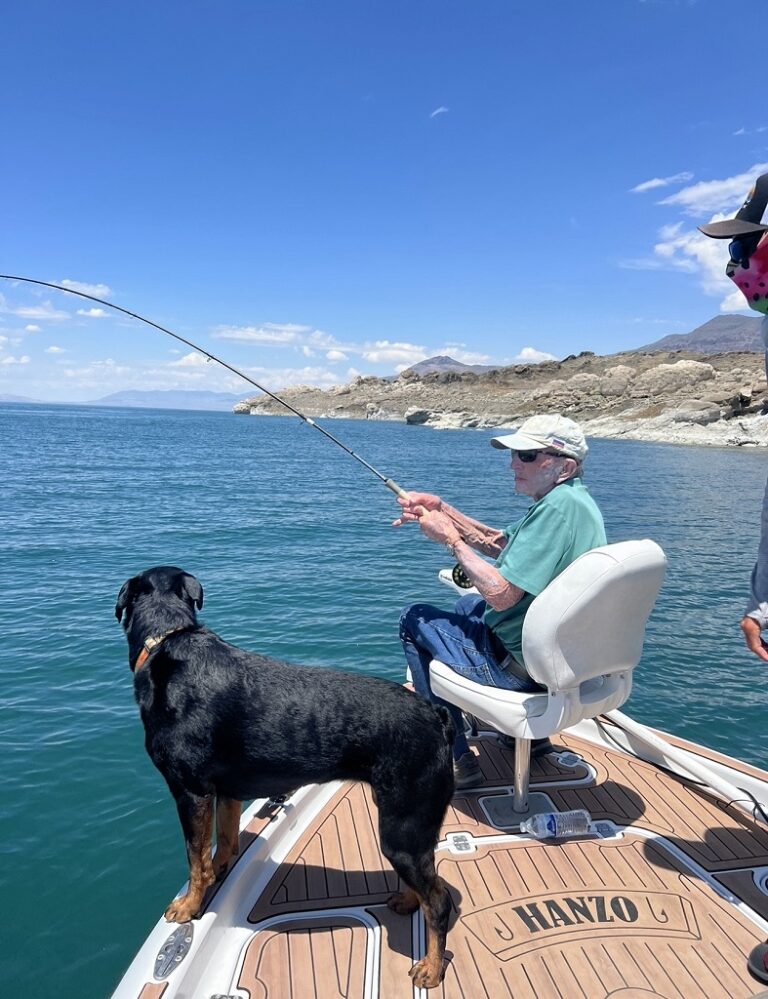 Fish On - Pyramid Lake Nevada