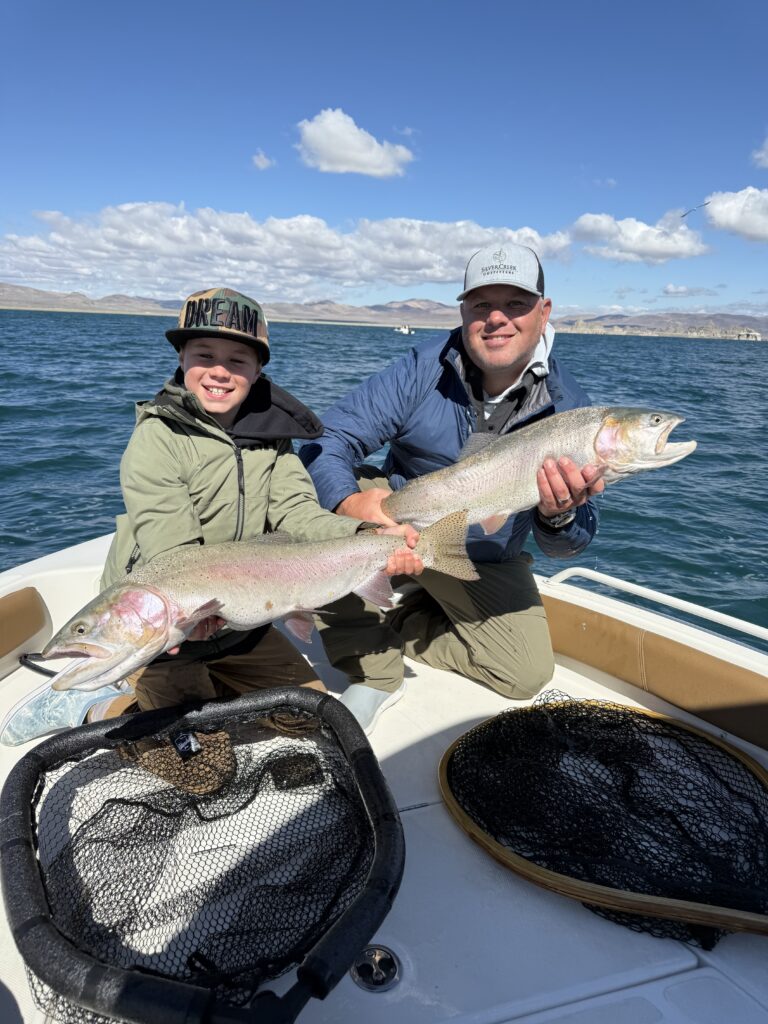 Fly Fishing Pyramid Lake June - Double