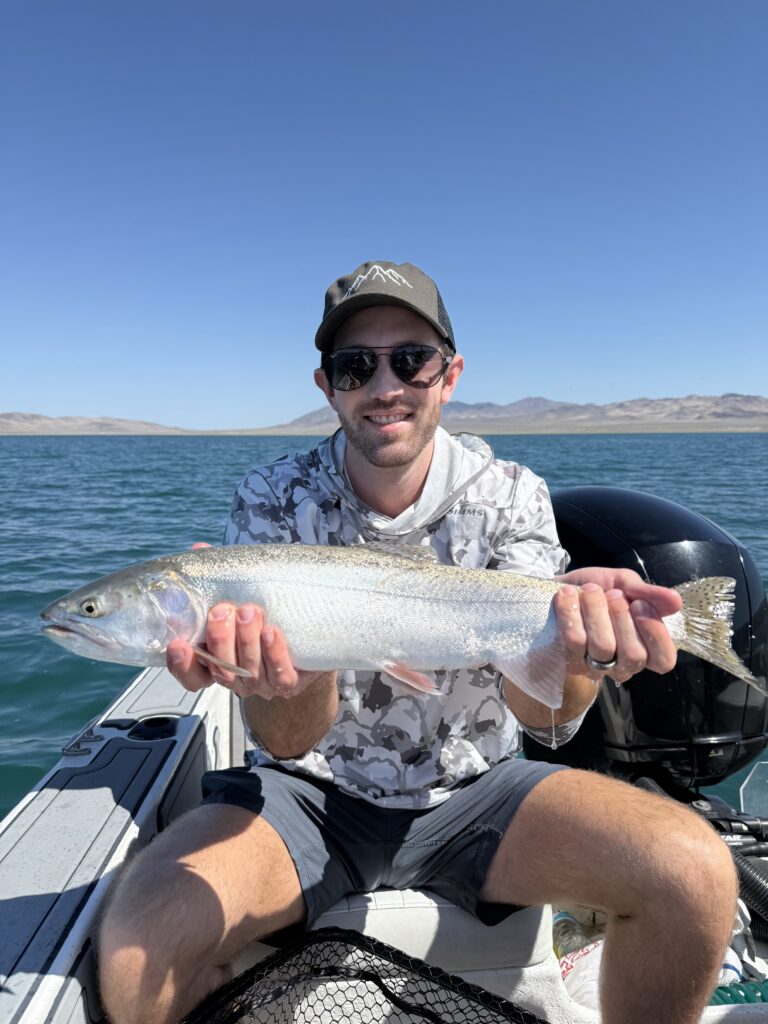 Fly Fishing Pyramid Lake in June