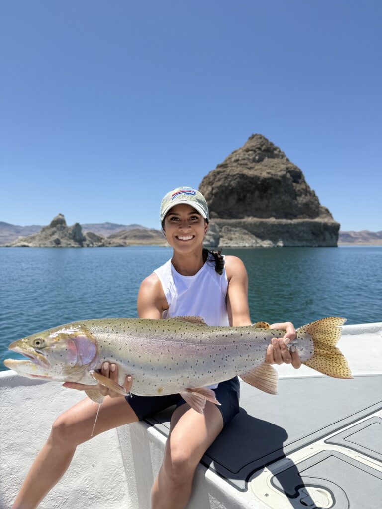 Pyramid Lake Fly Fishing June 2025