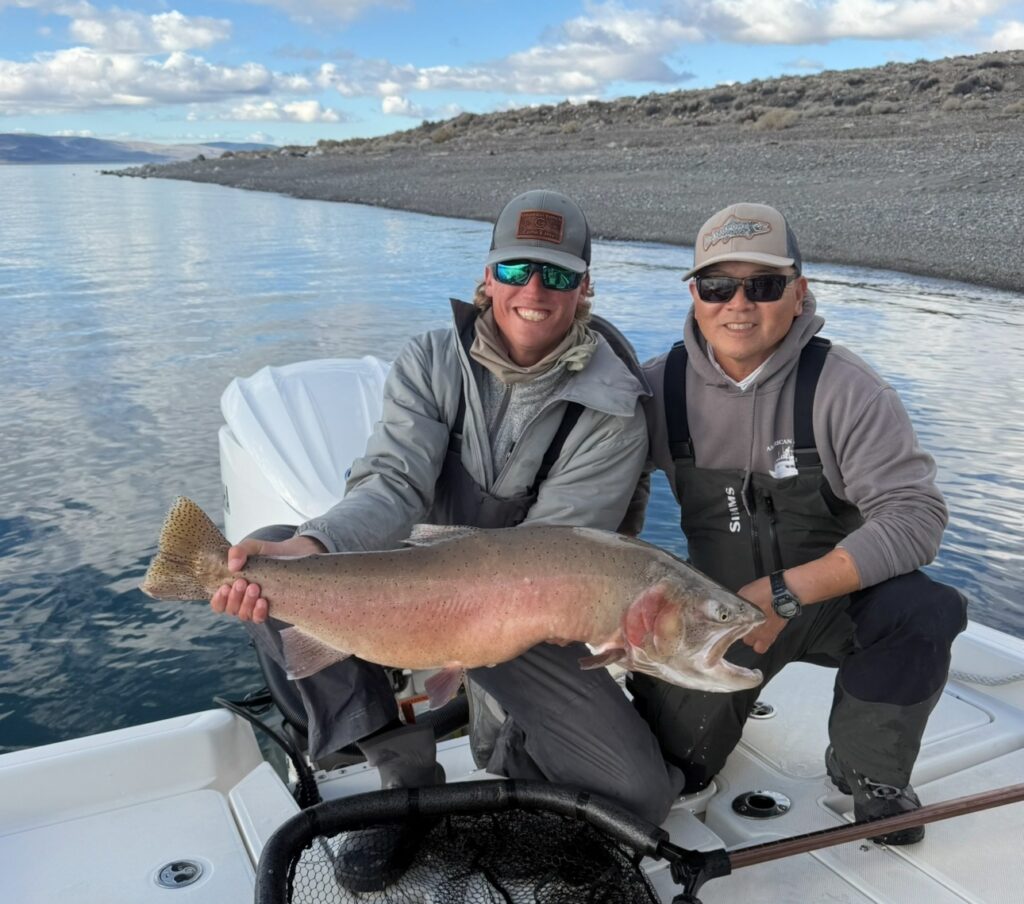 22 LBS Lahontan Cutthroat Trout Pyramid Lake November 2025