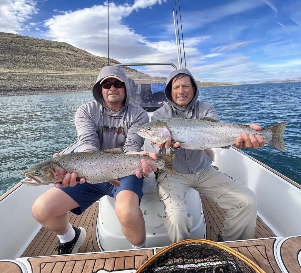 Double Lahontan Cutthroat Trout Lacey's Guide Service November 2025
