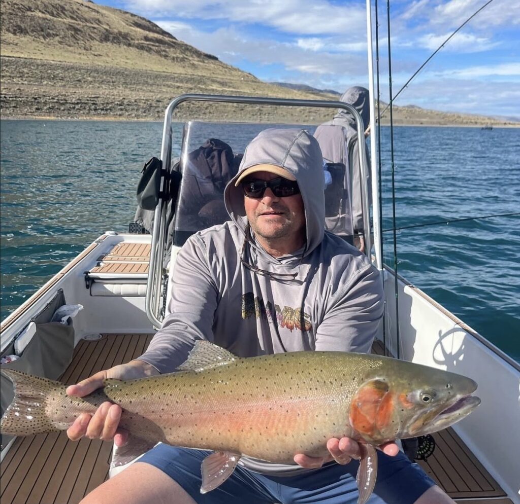 Pyramid Lake Fishing November 2025 Lahontan Cutthroat Trout