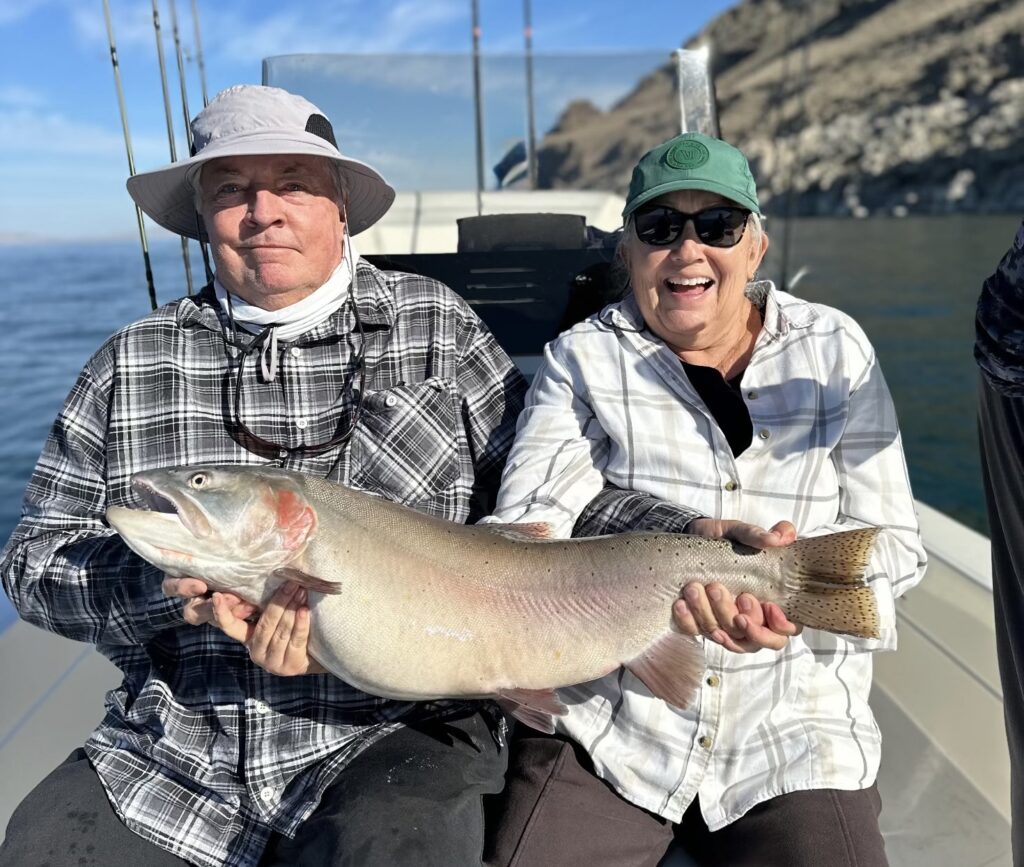 Fishng Pyramid Lake Laceys Guide Service Oct 2025