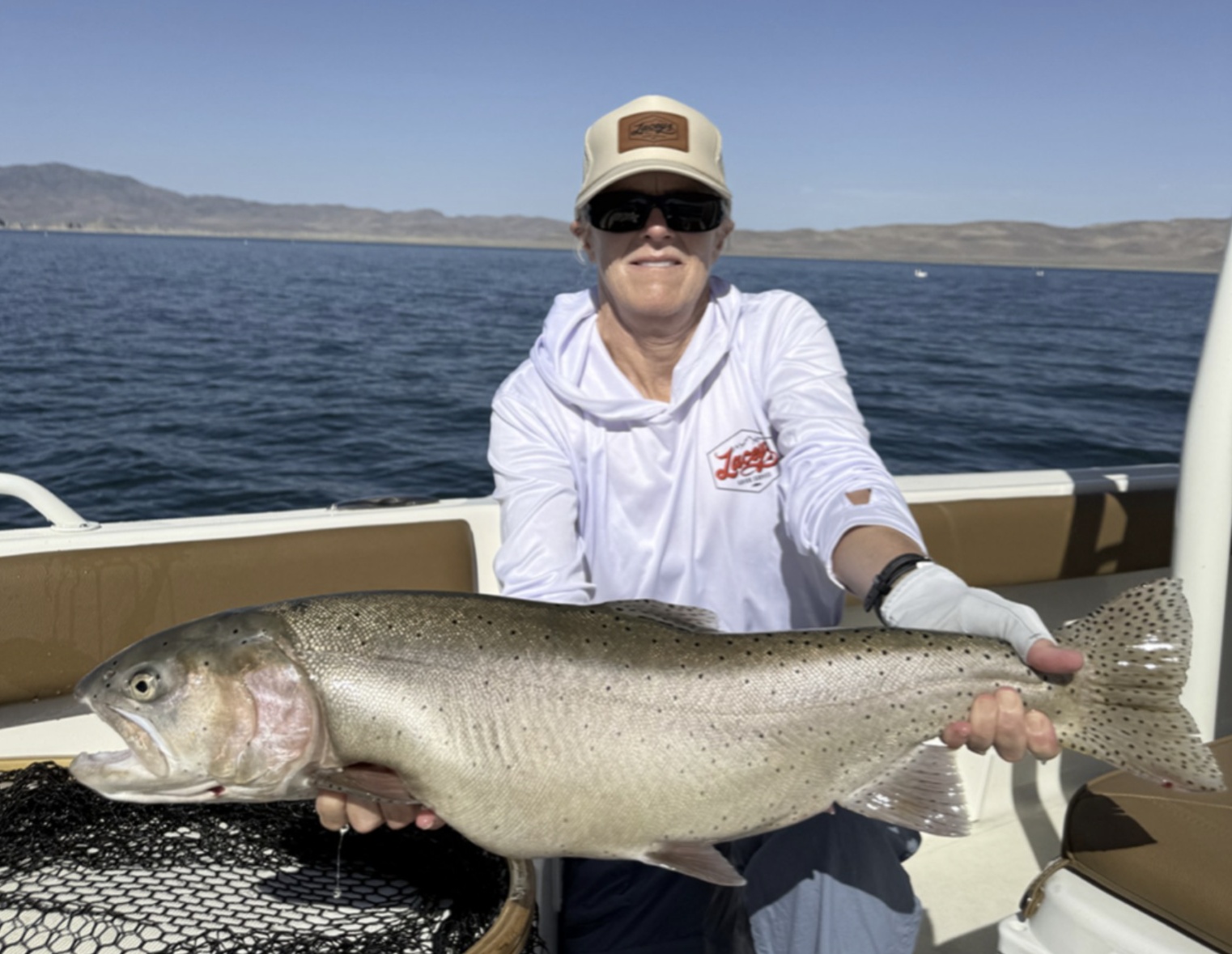 Giant Lahontan Cutthroat Trout - Pyramid Lake Nevada