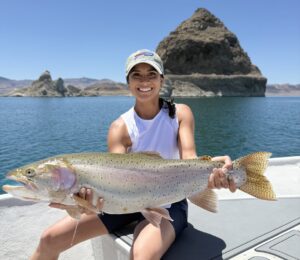Giant Lahontan Cutthroat Trout Pyramid Lake Nevada