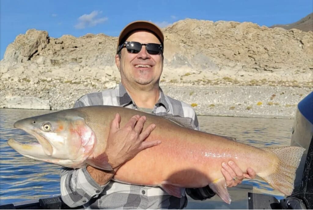 Klay Gustin 30.4 Lbs Lahontan Cutthroat Trout