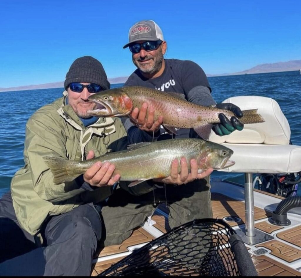Pyramid Lake Fishing Guide - Double Hook Up