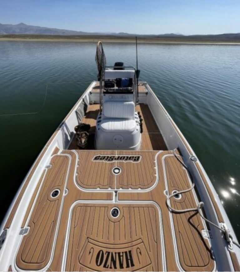 Pyramid Lake Fly Fishing Guide Boat