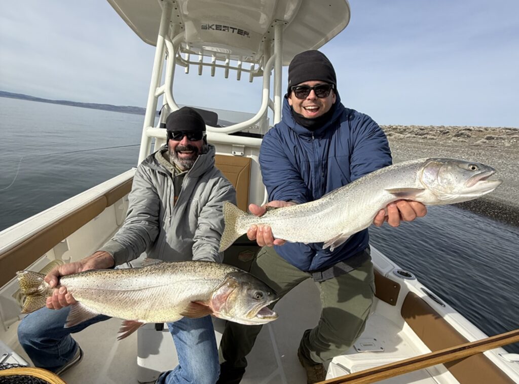 Pyramid Lake Nevada - Double Hook Up