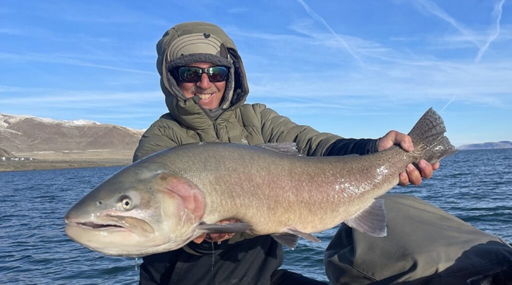 Fly Fishing Techniques Pyramid Lake - Indicator 23 Lbs Lahontan Cutthroat Trout