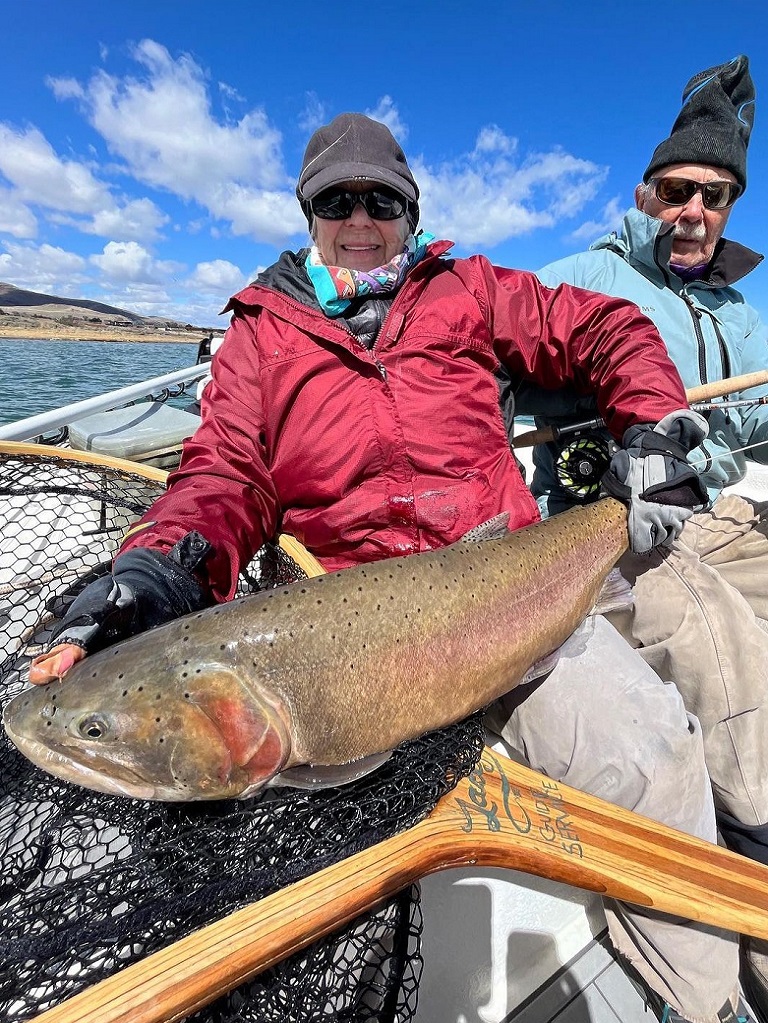 Pyramid Lake Flty Fishing Guides Lahontan Cutthroat Trout April