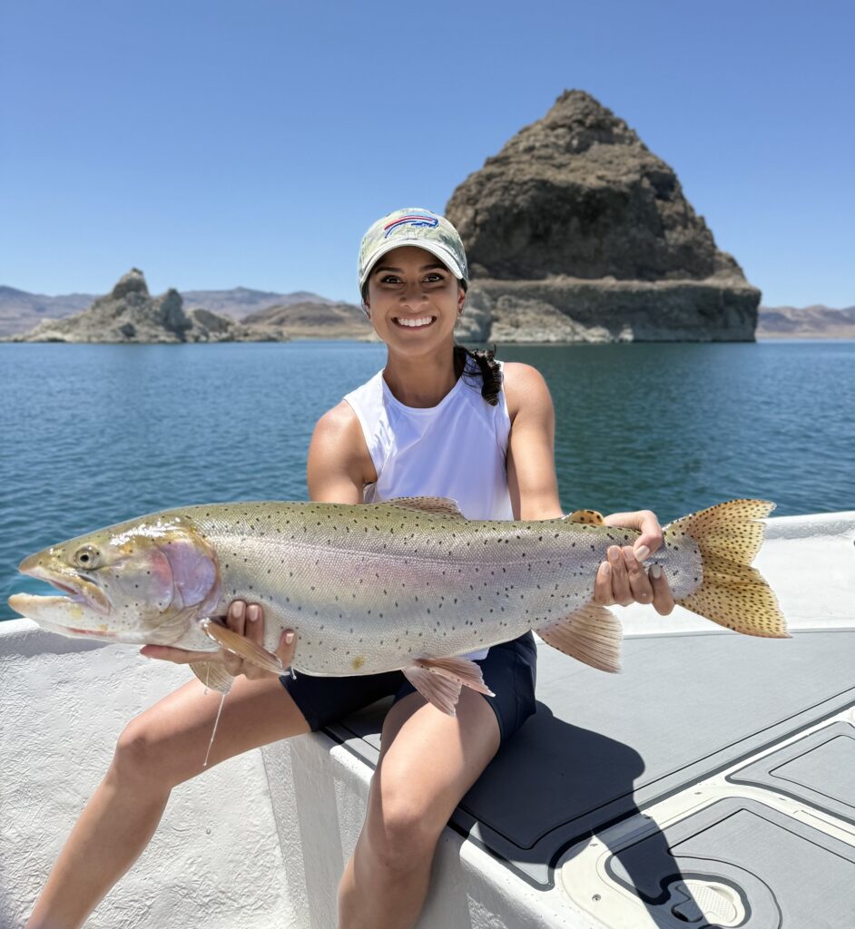 Pyramid Lake Fly Fishing June - Lahontan Cutthroat Trout