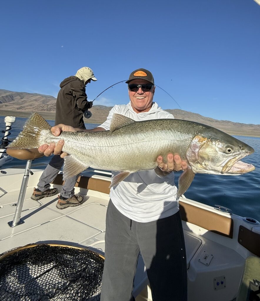 Pyramid Lake fly fishing - June 2026 fly Report- Lacey's Guide Service